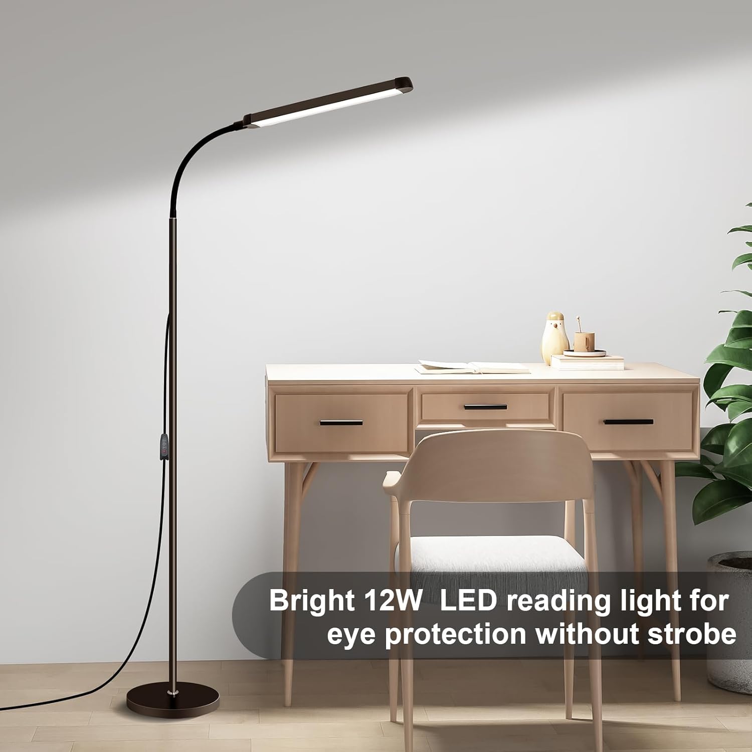 Eyelash Extension No 11 - LED Floor Lamp, Reading Floor Lamp,