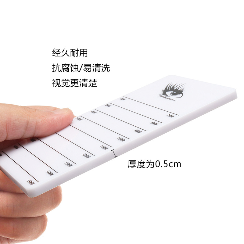 1Pc Acrylic Lash Holder Palett - Eyelash Extension Review 评论和价格