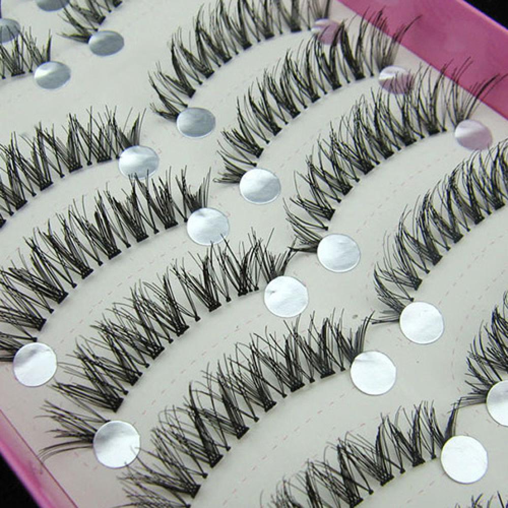 Fashion False Eyelashes 10 Pai - Eyelash Extension Full Set 评论和价格