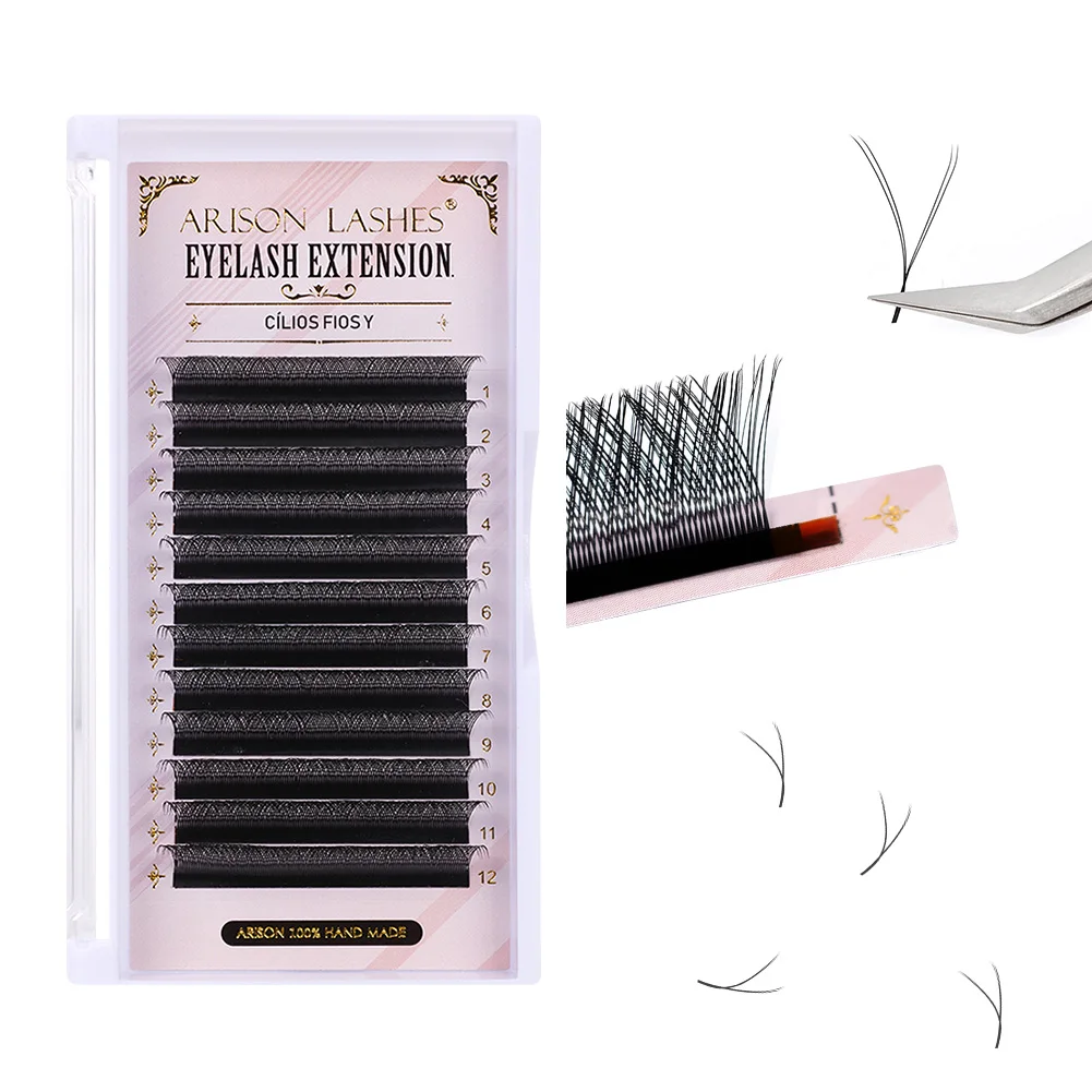 ARISON 10 Boxes Volume Eyelash - Eyelash Extension Volume Styles 评论和价格