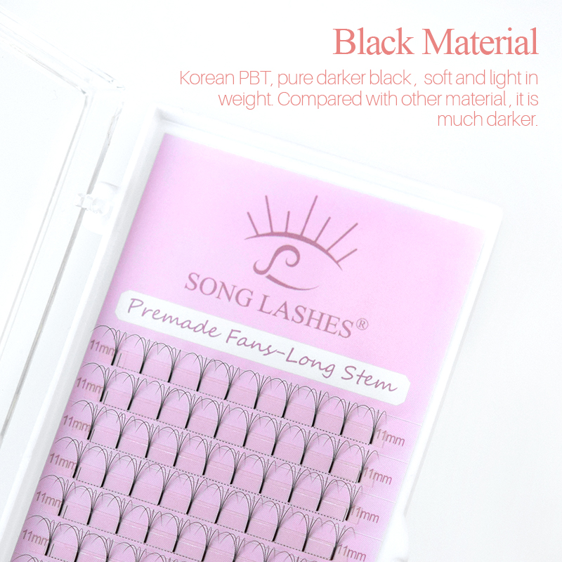 SONGLASHES Long Root 2D to 6D  - Eyelash Extension Review 评论和价格