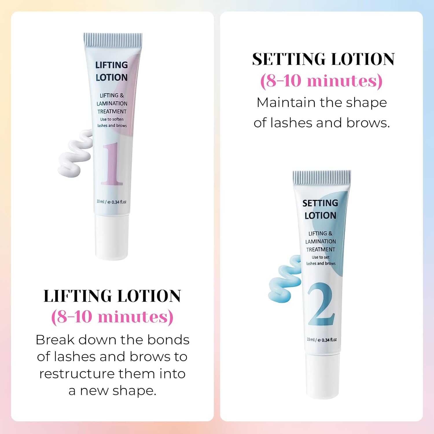 LOMANSA 10ml Fix Perming Tube  - Eyelash Extension Full Set 评论和价格