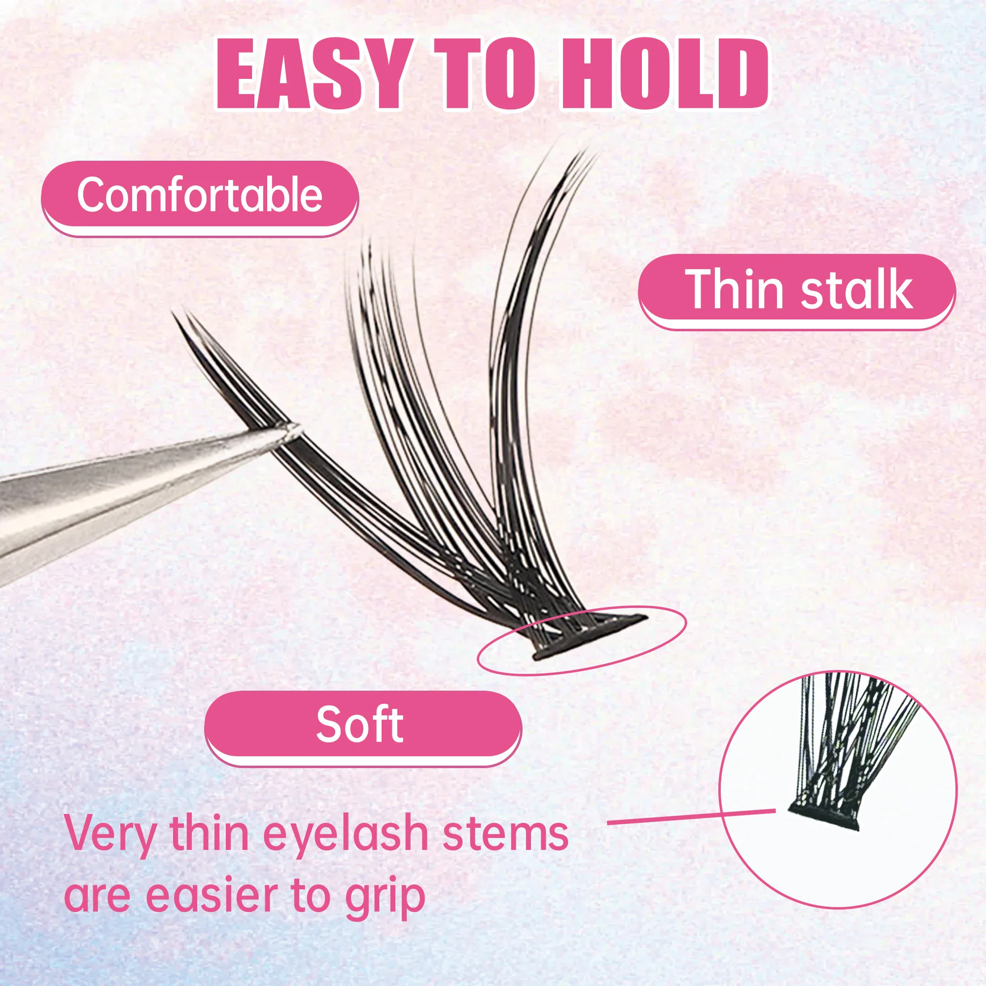 Eyelashes 200 PCS Clusters Las - Eyelash Extension Full Set 评论和价格
