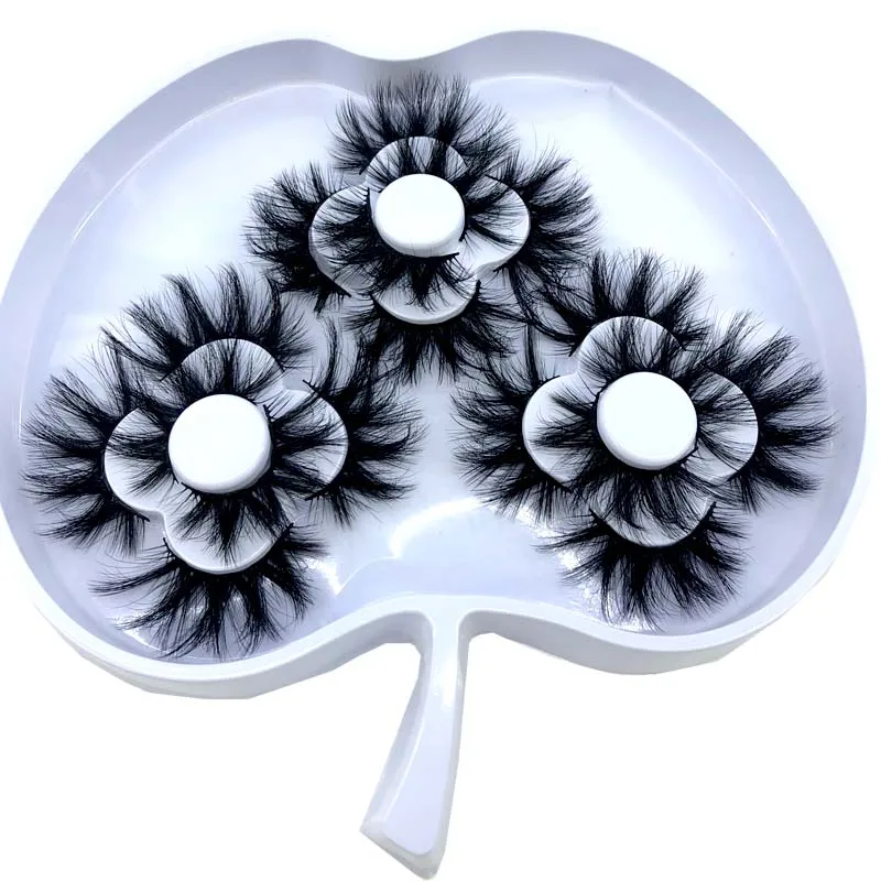 HBZGTLAD 9 Pairs 3D Soft Mink  - Eyelash Extension Full Set 评论和价格