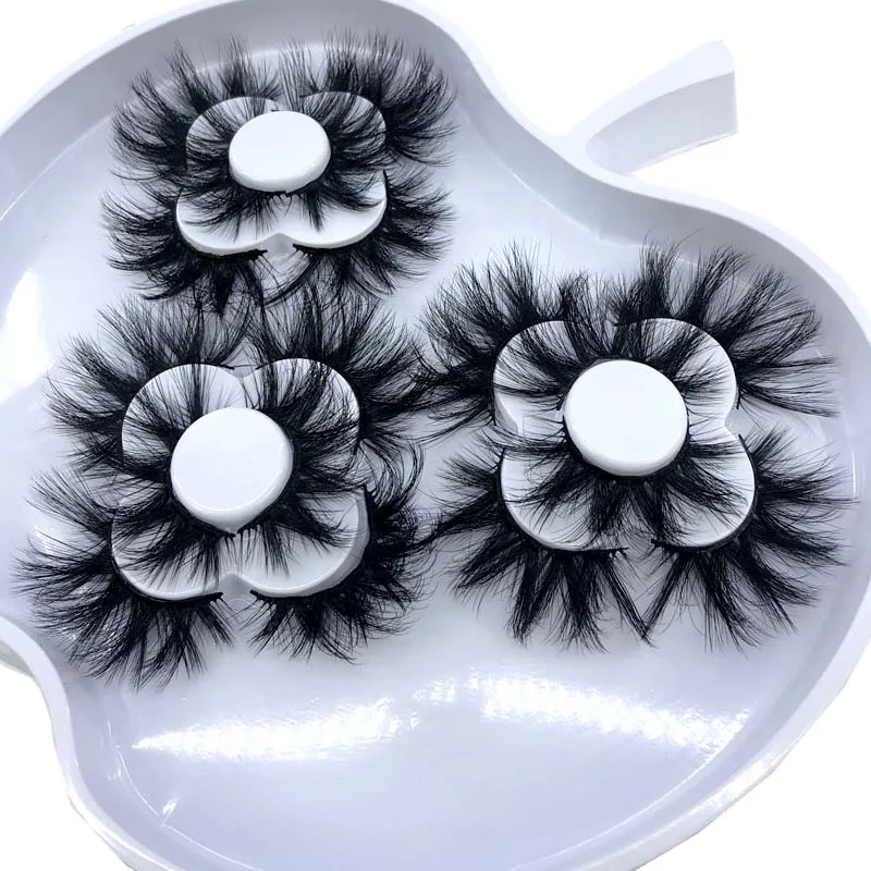 HBZGTLAD 9 Pairs 3D Soft Mink  - Eyelash Extension Full Set 评论和价格