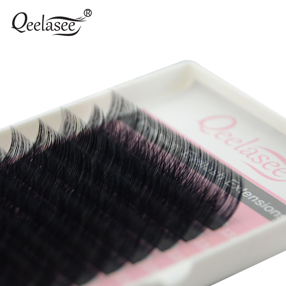 Qeelasee Faux Mink Individual  - Eyelash Extension Review 评论和价格
