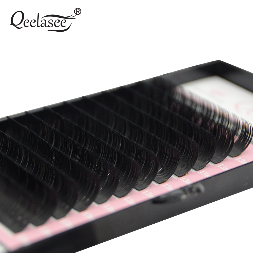 Qeelasee Faux Mink Individual  - Eyelash Extension Review 评论和价格