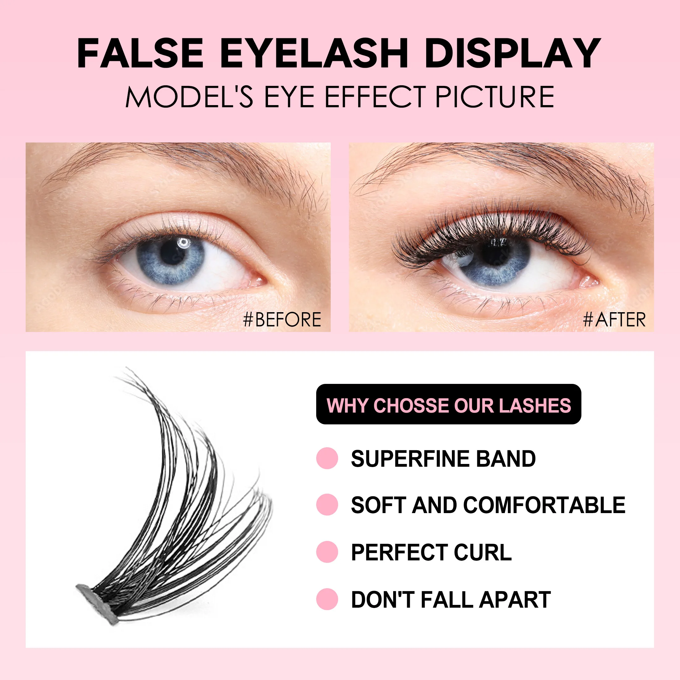 DIY Lashes Extension Kit Eyela - Eyelash Extension Full Set 评论和价格